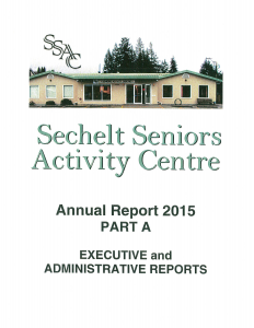 SSAC ANNUAL REPORT 2015 11.27