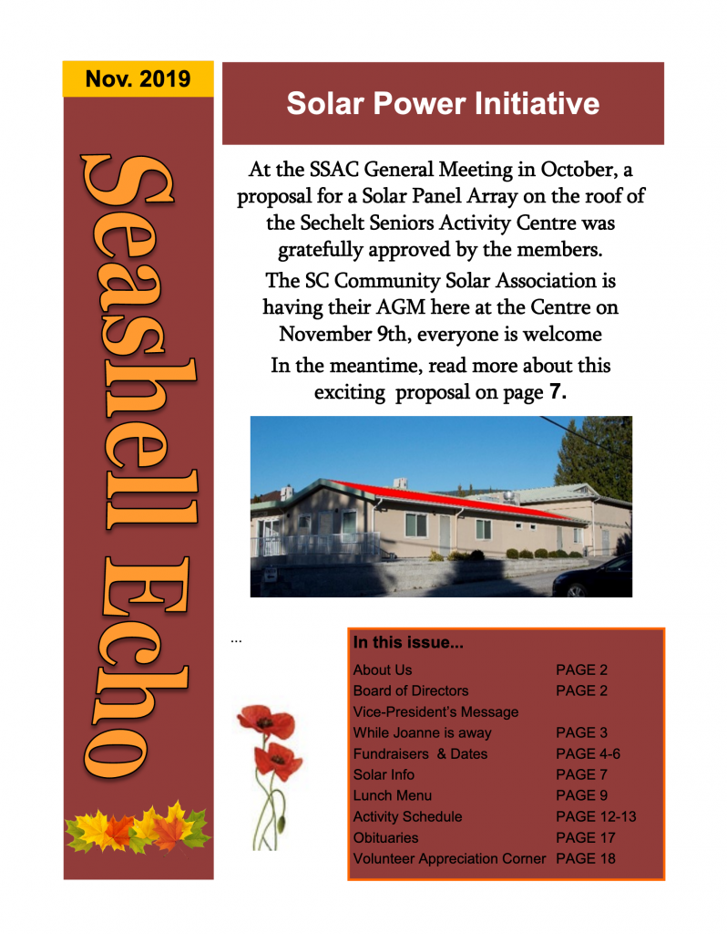 November Sechelt Echo