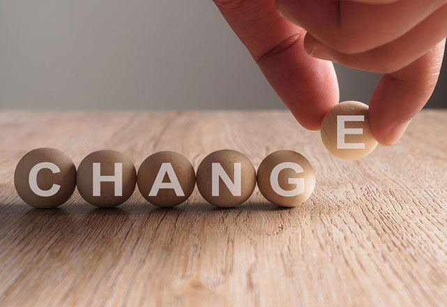 Our Change is Complete